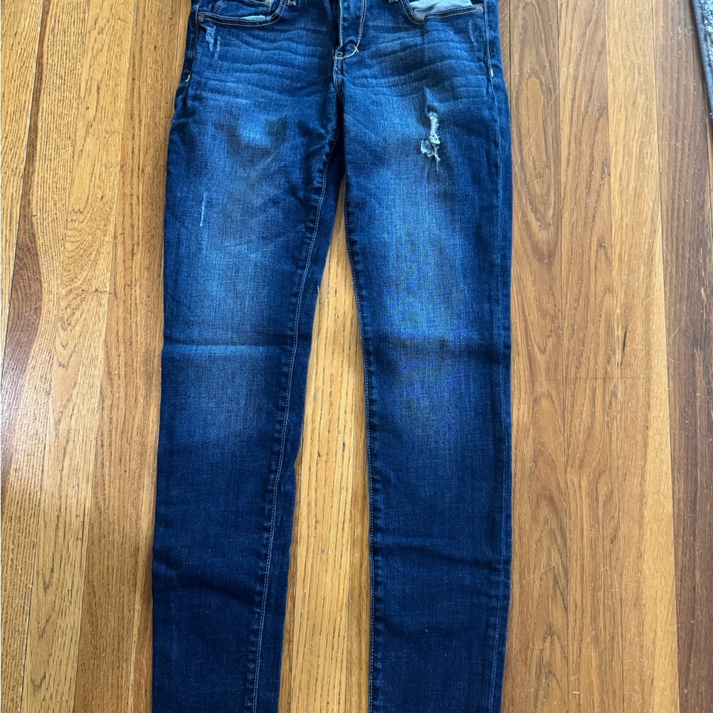 Abercrombie & Fitch Women’s Dark Blue Skinny Jeans W26/L31